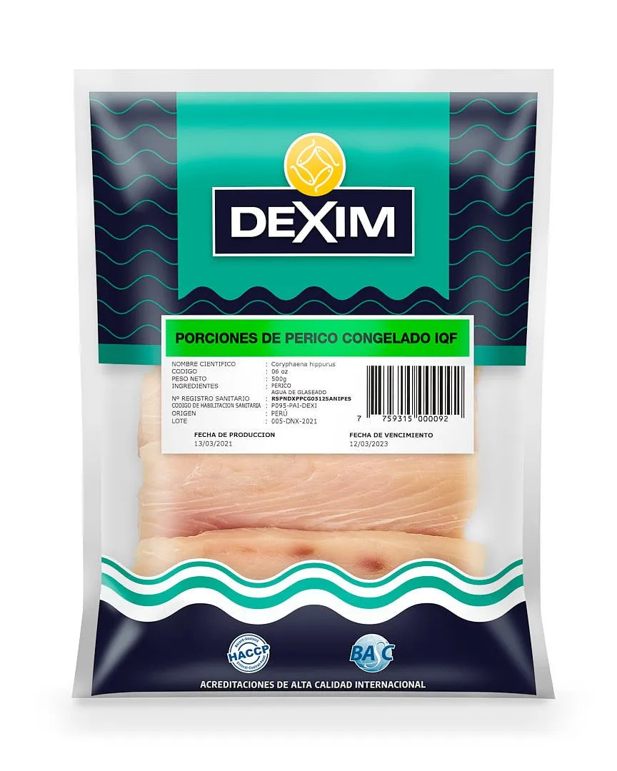 DEXIM PORCIONES DE PERICO